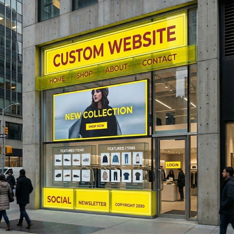 Custom Website Design 1