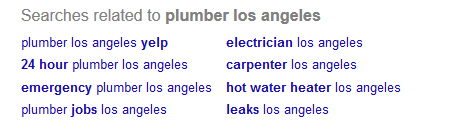 Google Search - Plumber Los Angeles